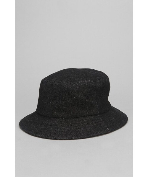 STUSSY（ステューシー）の「Stussy Denim Bucket Hat（帽子・メンズ・BLACK・L/XL/S/M）」の3枚目の写真