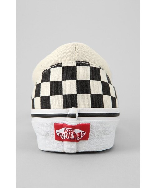 VANS(バンズ)の「Vans Classic Slip-On Checkerboard Mens Sneaker(スニーカー・メンズ・BLACK・8/9/9.5/10/10.5/11/11.5/12/13)」の3枚目の写真
