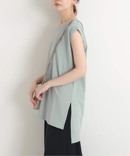 IENA - 【新品】強撚天竺ノースリーブプルオーバー IENA（イエナ）の「《追加》強撚天竺ノースリーブプルオーバー