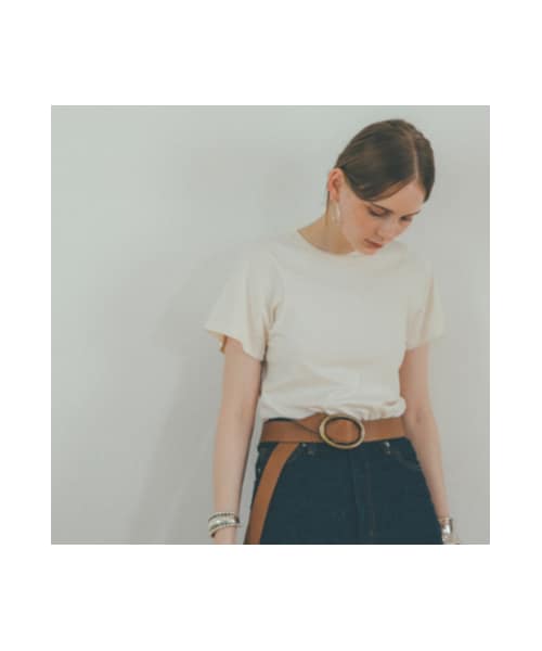 CLANE（クラネ）の「CLANE クラネ “SCOOP SLEEVE COMPACT TOPS
