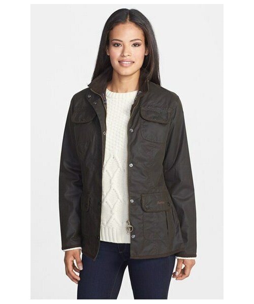 Barbour Waxed Cotton Utility Jacket 