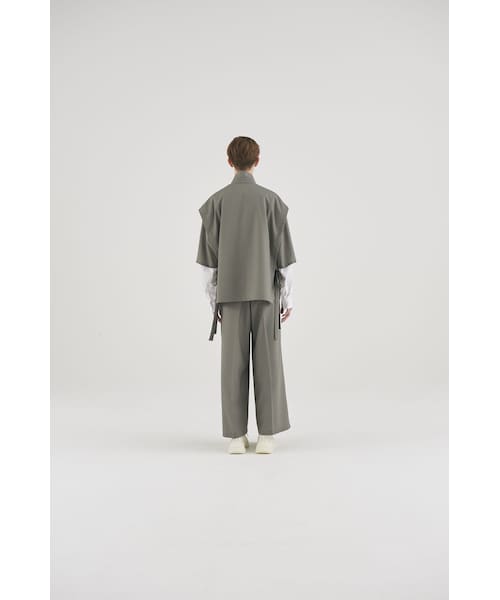 RYO TAKASHIMA（リョウタカシマ）の「WOOL PULLOVER VEST(DARK