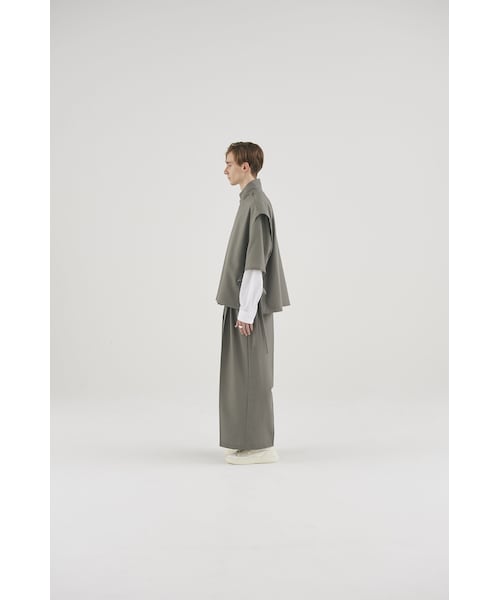 RYO TAKASHIMA（リョウタカシマ）の「WOOL PULLOVER VEST(GRAY