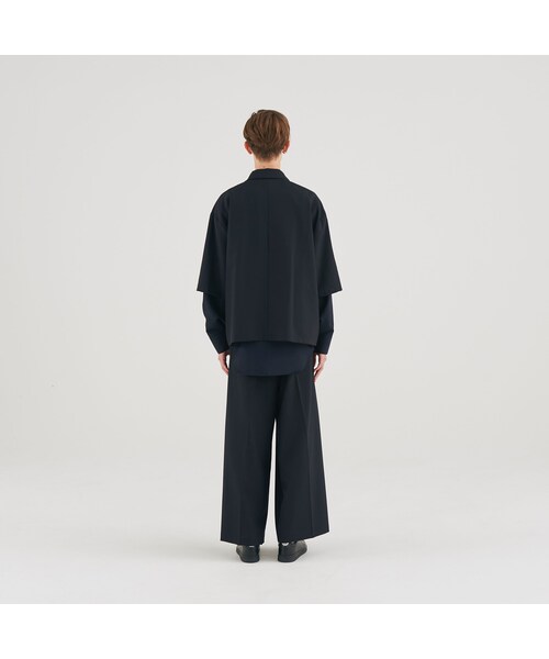 RYO TAKASHIMA（リョウタカシマ）の「WOOL 2TUCK WIDE SLACKS(DARK