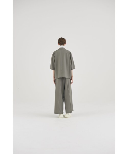 RYO TAKASHIMA（リョウタカシマ）の「WOOL 2TUCK WIDE SLACKS(DARK
