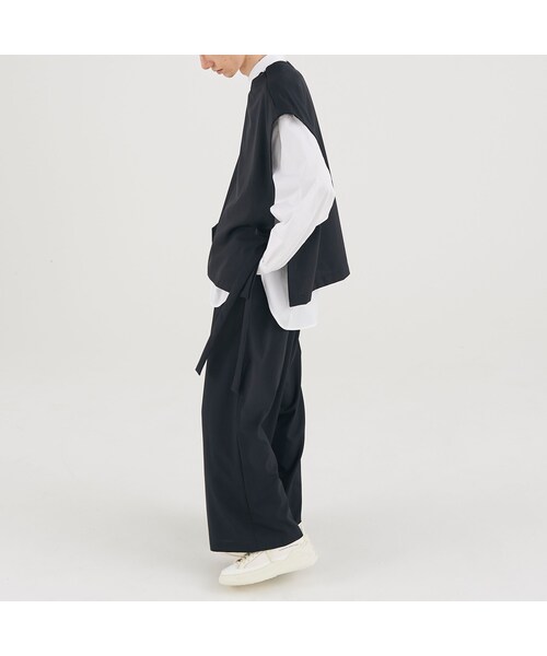 RYO TAKASHIMA（リョウタカシマ）の「WOOL 2TUCK WIDE SLACKS(DARK