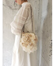 m.soeur（エムスール）の「【Lilaf限定*】紅茶染めレースの