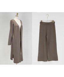 DHOLIC STYLE | [minagram] ストラップ付カーデ&パンツSET(カーディガン/ボレロ)