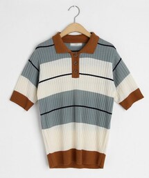 DHOLIC | コントラストカラーボタンニット(ニット/セーター)