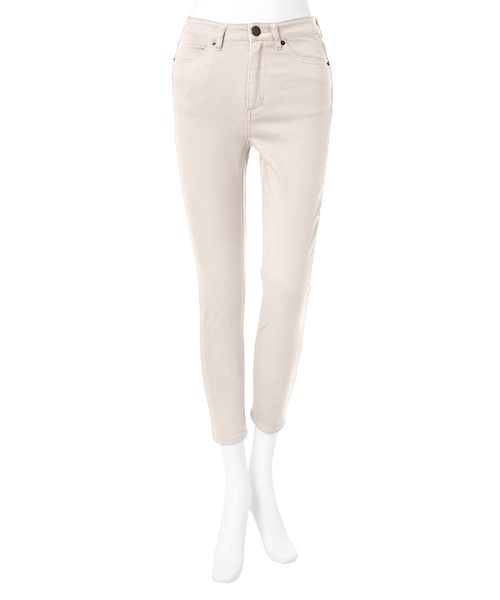 GRL（グレイル）の「ハイウエストスキニーパンツ（その他パンツ・レディース・ブラック/アイボリー/モカ・XS）」の2枚目の写真