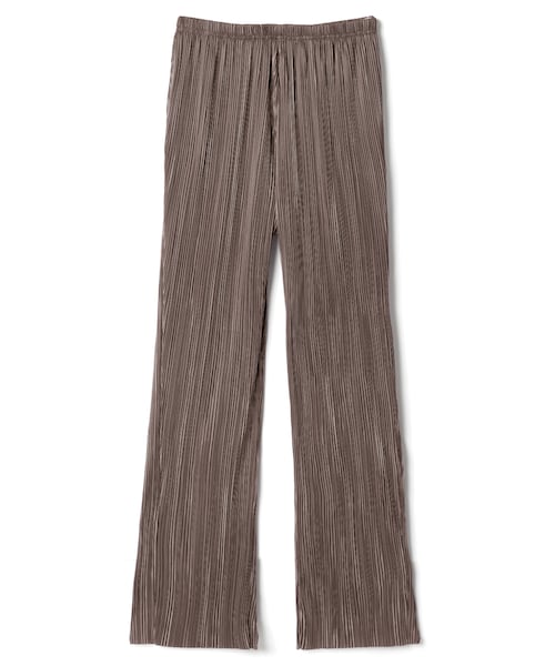 GRL（グレイル）の「プリーツストレートパンツ（その他パンツ・レディース・くすみパープル/モカ/ブラック/グレージュ・M）」の4枚目の写真