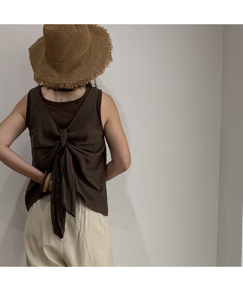 no brand（ノーブランド）の「2wayリボンタンクトップ（タンクトップ・レディース・その他）」の9枚目の写真