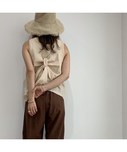 no brand（ノーブランド）の「2wayリボンタンクトップ（タンクトップ・レディース・その他）」の5枚目の写真