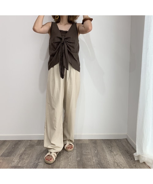 no brand（ノーブランド）の「2wayリボンタンクトップ（タンクトップ・レディース・その他）」の7枚目の写真