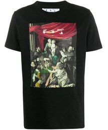 off white | Off-White Caravaggio Print T-Shirt(Tシャツ/カットソー)
