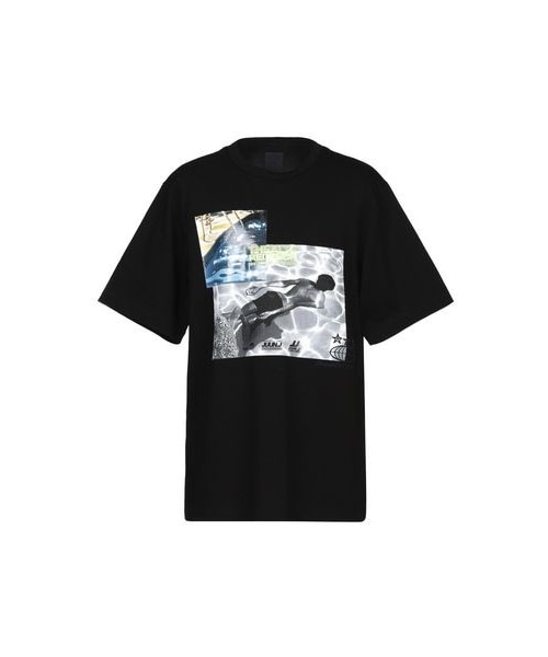 JUUN.J 白黒ボーダー ジップ カットソー 長袖Tシャツ ロンT