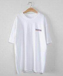 DHOLIC STYLE | [mayblue] バックプリントユニセックスTシャツ(Tシャツ/カットソー)