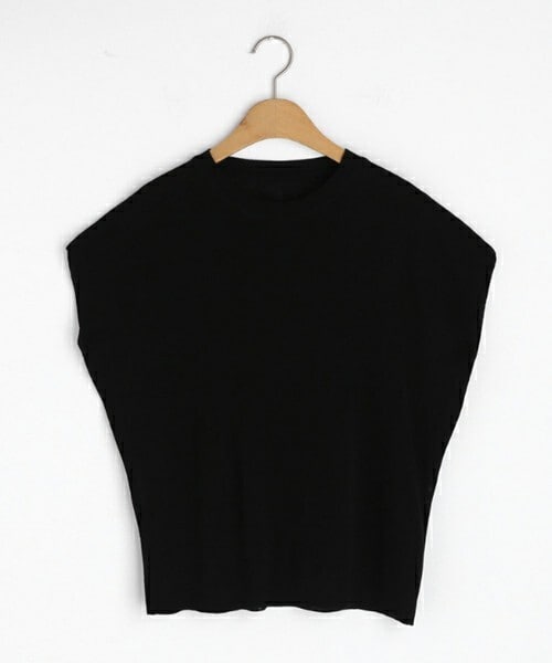 DHOLIC（ディーホリック）の「ショートスリーブニット（ニット/セーター・レディース・ホワイト/ブラック/グリーン・FREE）」の2枚目の写真