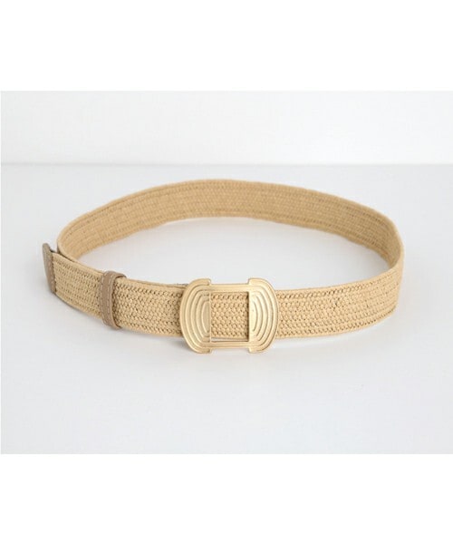 DHOLIC（ディーホリック）の「ゴールドバックルトベルト（ベルト・レディース・ブラック/ベージュ/ブラウン・FREE）」の3枚目の写真