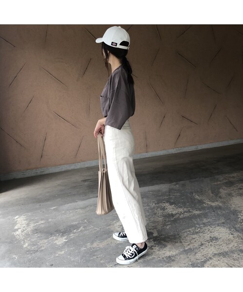 copine（コピン）の「シンプルカジュアル！ハイウエストストレートデニムパンツ(2size)【クリックポスト対象商品】（その他パンツ・レディース・その他）」の4枚目の写真