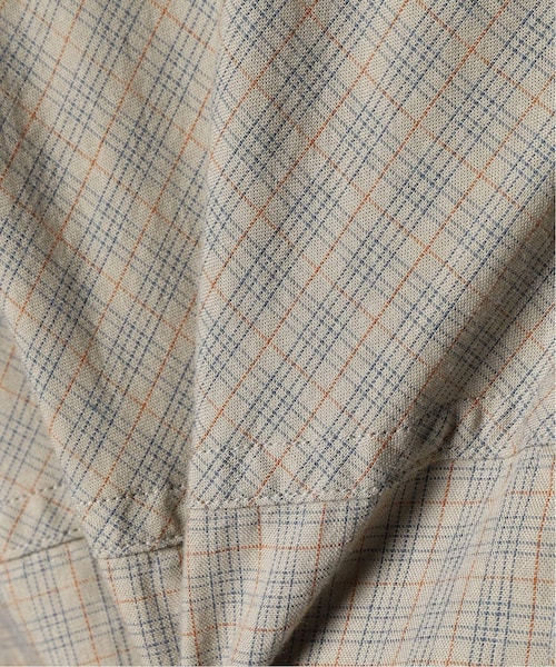 Oriens JOURNAL STANDARD(オリエンス ジャーナルスタンダード)の「Wide Check S/S SH:シャツ(トップス・ベージュ/フリー/在庫あり)」の19枚目の写真