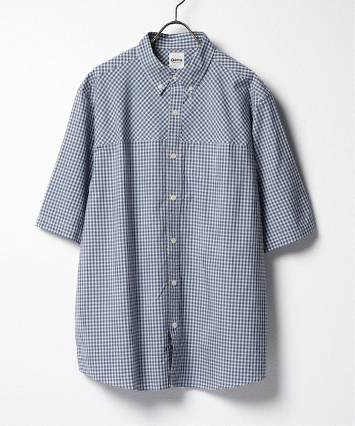 Oriens JOURNAL STANDARD(オリエンス ジャーナルスタンダード)の「Wide Check S/S SH:シャツ(トップス・ベージュ/フリー/在庫あり)」の9枚目の写真