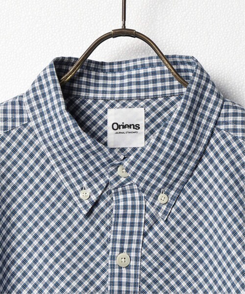 Oriens JOURNAL STANDARD(オリエンス ジャーナルスタンダード)の「Wide Check S/S SH:シャツ(トップス・ベージュ/フリー/在庫あり)」の11枚目の写真