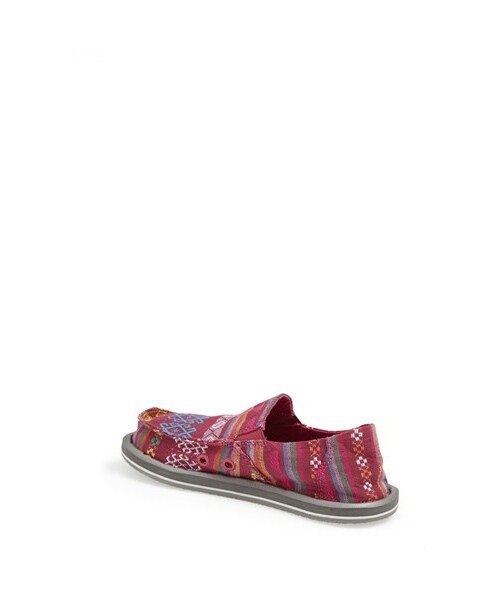 sanuk(サヌーク)の「Sanuk 'Donna - Poncho' Vegan Slip-On (Little Kid & Big Kid)(その他パンツ・キッズ・Pink Poncho/Fuchsia Poncho/Natural Poncho・Little Kid 3 M/Big Kid 4 M/Little Kid 2 M/Big Kid 6 M/Little Kid 1 M/Big Kid 5 M)」の5枚目の写真