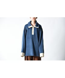Edwina Horl | Edwina Horl VELOUR-POLO(ニット/セーター)