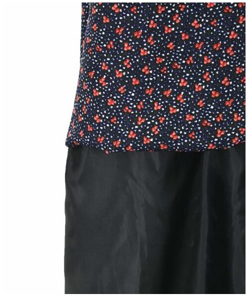 w closet(ダブルクローゼット)の「シャーリングワンピース(ワンピース/ドレス・レディース・Dネイビー/ブルー/ヒョウ柄ブラック/グレー/無地ブラック・FREE/M/L)」の15枚目の写真