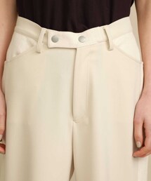 FEMMENT（ファモン）の「2WAYダブルクロスデニムラインパンツ