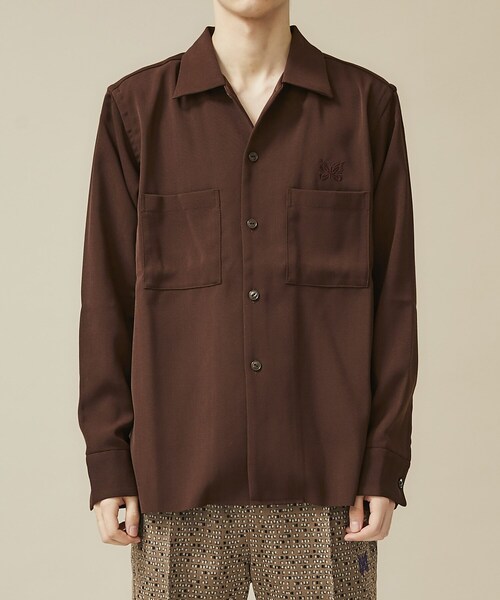 Needles（ニードルス）の「C.O.B.One-Up Shirt-Pe／W Doeskin