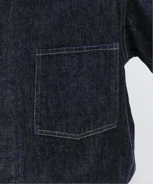 COMOLI デニムオールインワン [ブラック] COMOLI デニムオールインワン