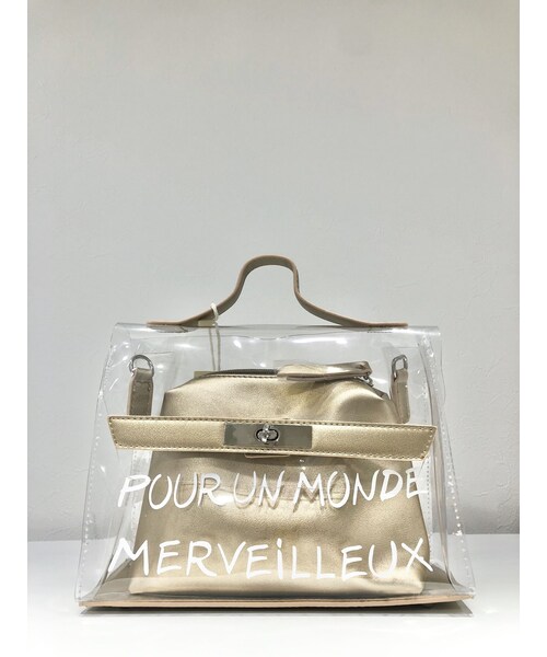 no brand（ノーブランド）の「スケルトンバック🌈SS20/261（ショルダー