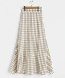 DHOLIC | チェックパターンフレアスカート(スカート)