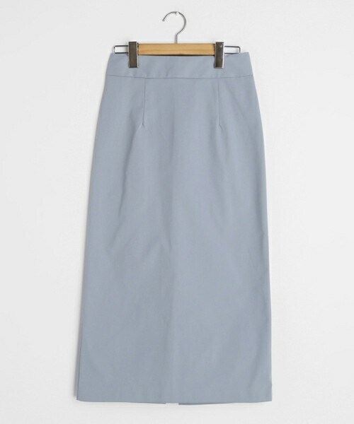 DHOLIC（ディーホリック）の「Hラインロングスカート（スカート・レディース・ホワイト/ピンク/ブルー/ブラック/ベージュ・S/M）」の4枚目の写真