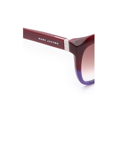 MARC JACOBS（マークジェイコブス）の「Marc Jacobs Sunglasses Gradient Sunglasses（サングラス・Black/Grey Gradient/Burgundy/Brown Violet Shaded・One Size）」の6枚目の写真