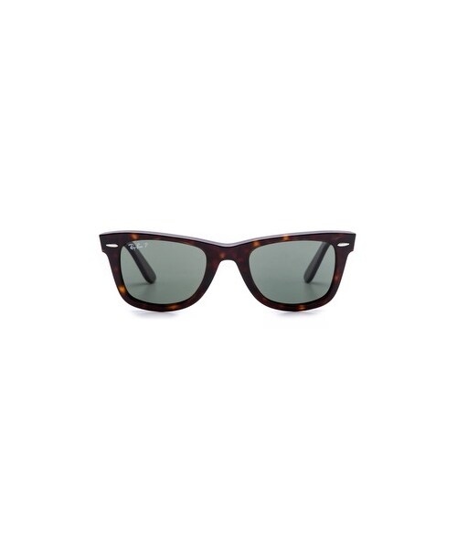 Ray-Ban(レイバン)の「Ray-Ban Polarized Wayfarer Sunglasses(サングラス・Black/Green Polar・One Size)」の7枚目の写真