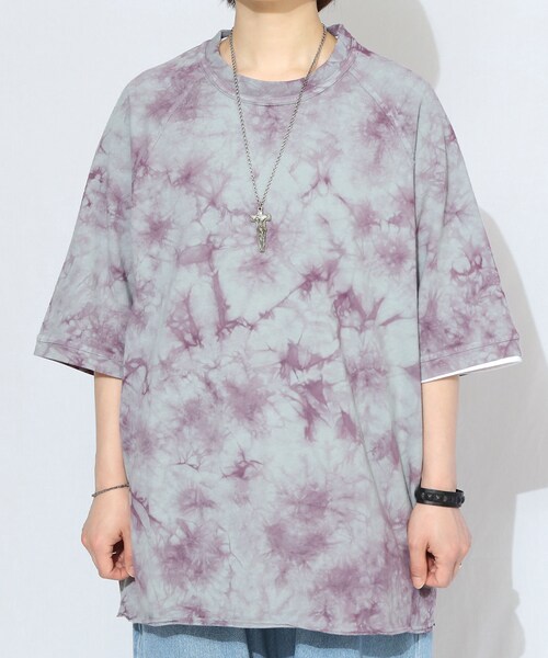 BOYSHE（ボーイシー）の「タイダイ クルーネック Tシャツ【T0034】（Tシャツ/カットソー・レディース・その他）」の9枚目の写真
