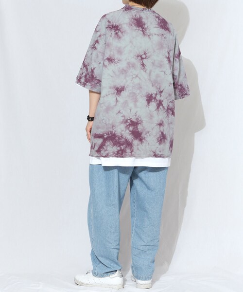 BOYSHE（ボーイシー）の「タイダイ クルーネック Tシャツ【T0034】（Tシャツ/カットソー・レディース・その他）」の5枚目の写真