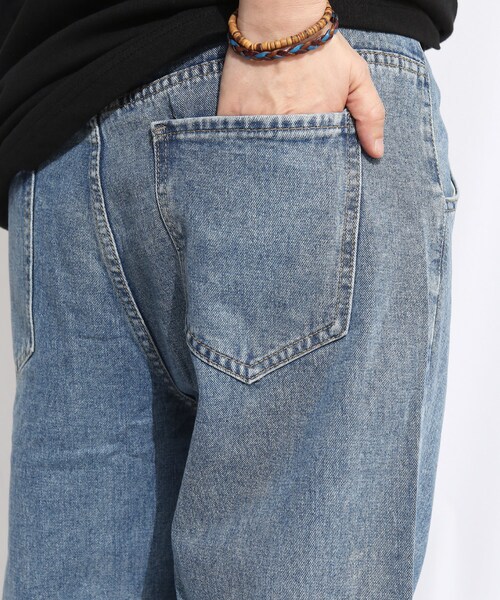 BOYSHE（ボーイシー）の「ストレート配色デニムパンツ（デニムパンツ・レディース・その他）」の15枚目の写真