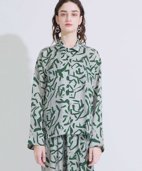 TOGA PULLA（トーガ　プルラ）の「インナーシャツ（その他・レディース・GREEN/BLUE・36）」の11枚目の写真