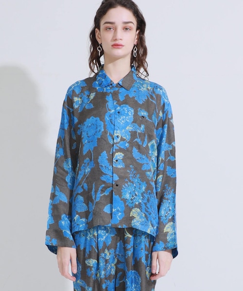 TOGA PULLA（トーガ　プルラ）の「インナーシャツ（その他・レディース・GREEN/BLUE・36）」の3枚目の写真