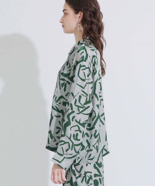 TOGA PULLA（トーガ　プルラ）の「インナーシャツ（その他・レディース・GREEN/BLUE・36）」の12枚目の写真