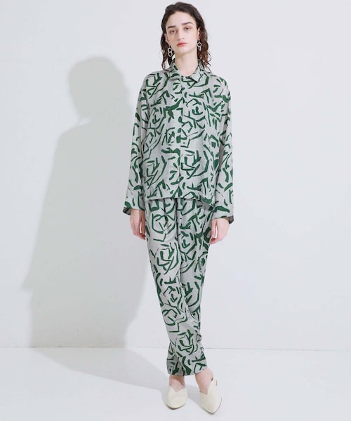 TOGA PULLA（トーガ　プルラ）の「インナーシャツ（その他・レディース・GREEN/BLUE・36）」の10枚目の写真