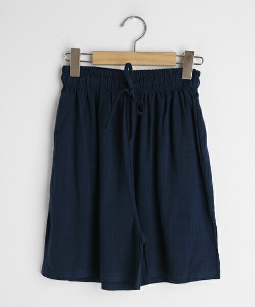 DHOLIC(ディーホリック)の「リネン混イージーショートパンツ(その他パンツ・レディース・ホワイト/ベージュ/イエロー/グリーン/ブルー/ブラック/ブラウン・FREE)」の6枚目の写真