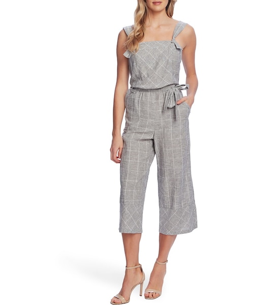 Vince camuto linen jumpsuit Clearance