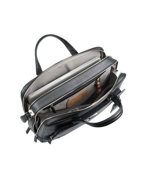 TUMI 93230UM 最上級 Astor 『アンソニア』ビジネス・ジップトップ・ブリーフ アンバー【極美品】 Tumi Astor Ansonia Zip Top Brief