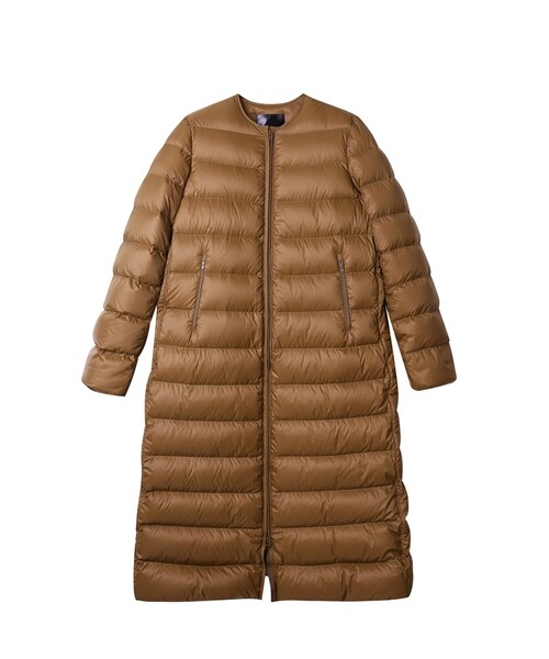 JNBYダウンジャケット　36 ショート丈 セール】Asymmetrical Curved Quilted Down Jacket / ダウン