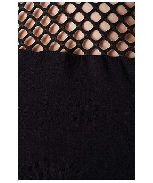 TOPSHOP（トップショップ）の「Topshop Mesh Yoke Crop Tank（タンクトップ・Black・Regular 8 (6-8 US)/Regular 10 (10-12 US)/Regular 12 (14 US)/Regular 4 (0-2 US)/Regular 6 (2-4 US)/Regular 2 (0 US)）」の5枚目の写真
